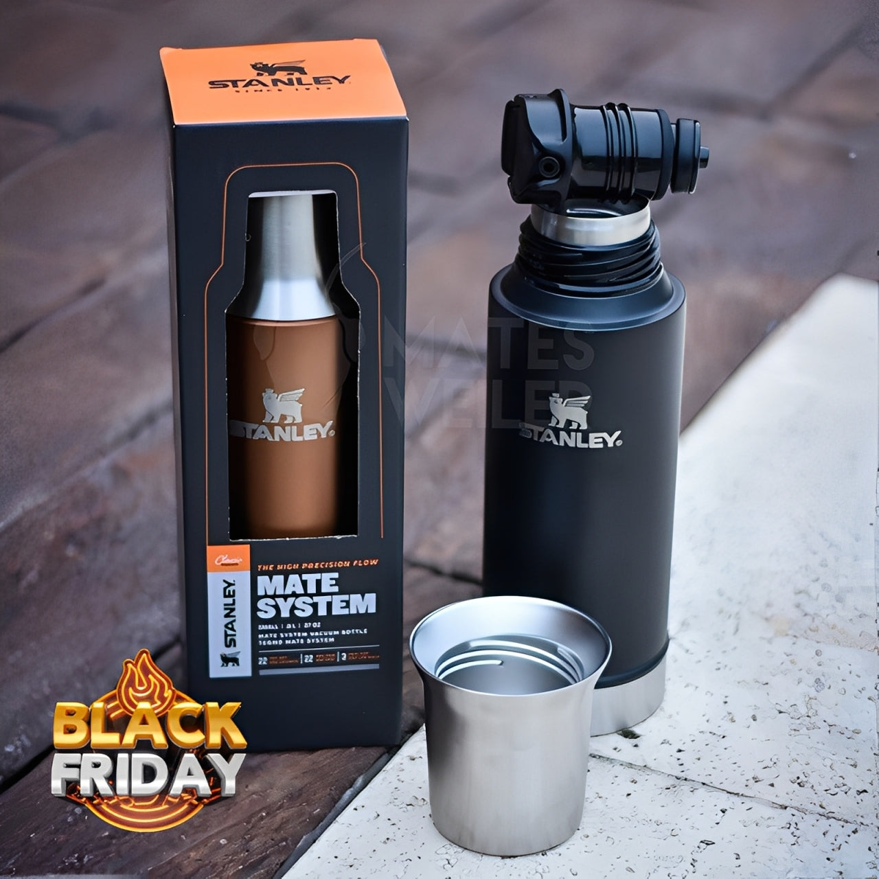 Termo Stanley Mate System 2 en 1 (1.2L) + Bombilla GRATIS