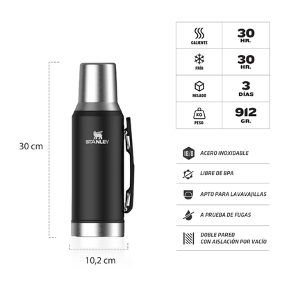 Termo Stanley Mate System 2 en 1 (1.2L) + Bombilla GRATIS