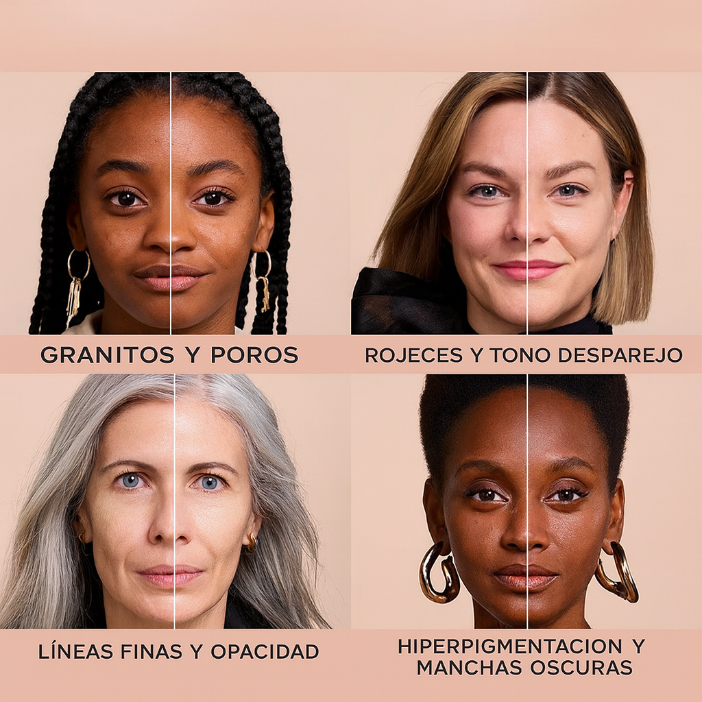 Base de maquillaje Inteligente 4 en 1