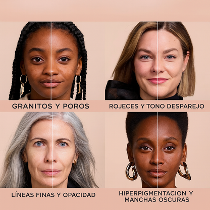 Base de maquillaje Inteligente 4 en 1