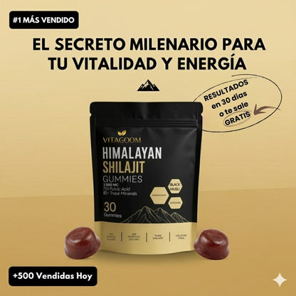 Gomitas de Shilajit – Más energía, mejor ánimo y rendimiento